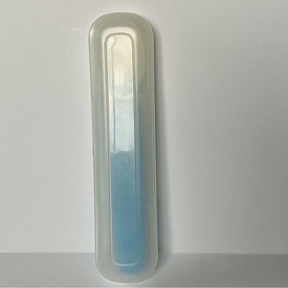 Glasslock Jr. Baby Spoon With Case Soft Safe Blue Silverware - Picture 14 of 14